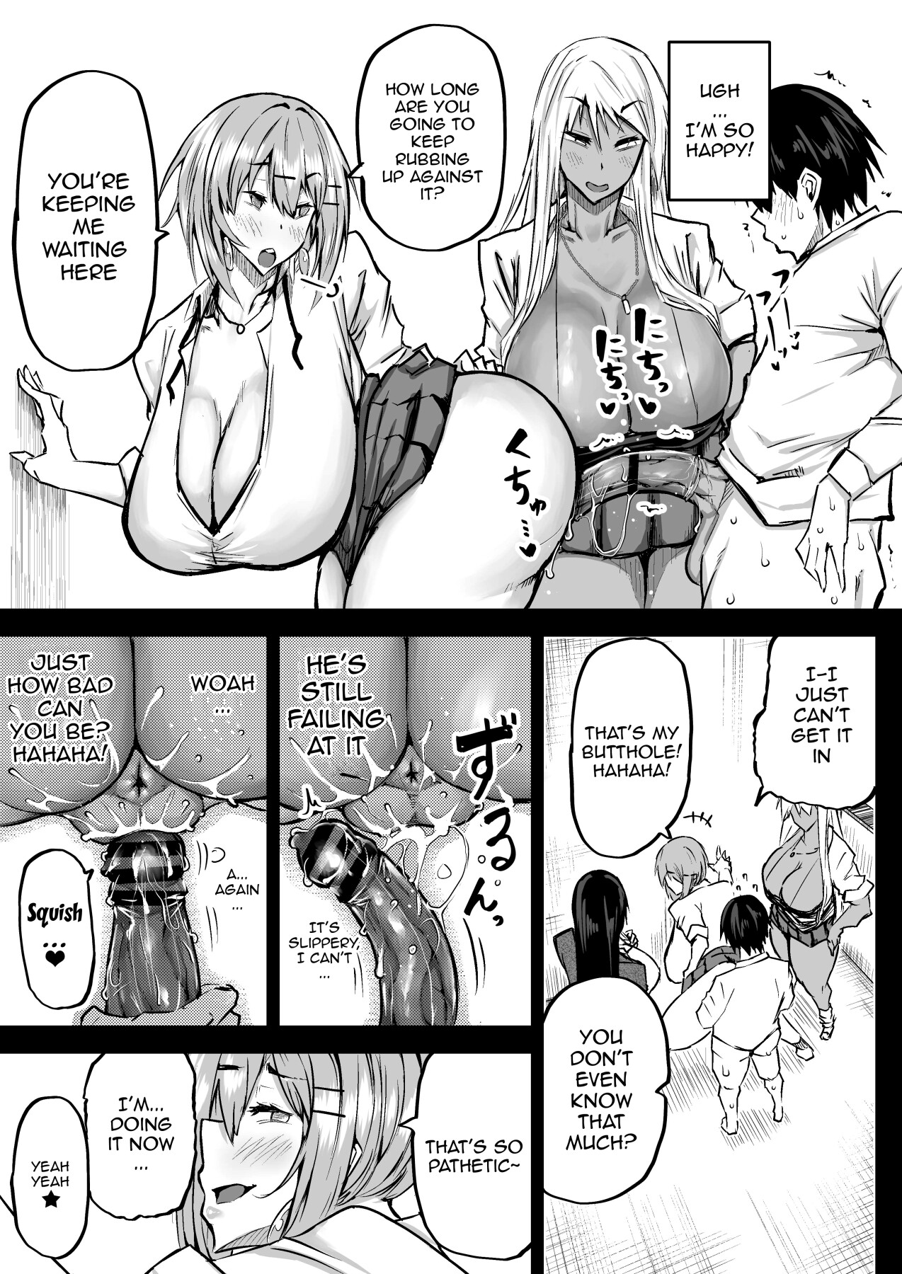 Hentai Manga Comic-The Huge Tittied Gals That Suck Everything Out Of Me-Read-33